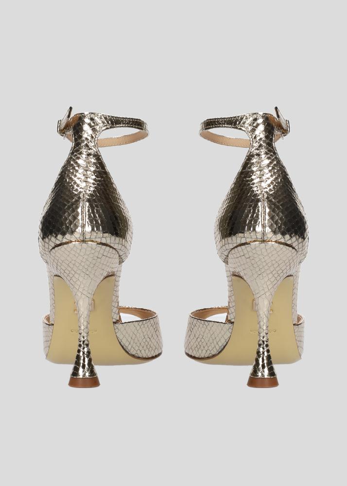 lola cruz KUMALA HEEL SANDAL Superdescuento
