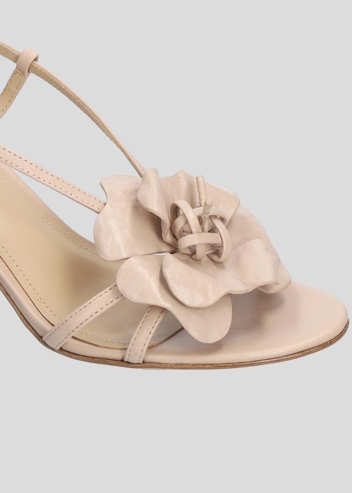 lola cruz TULIPA HEEL SANDALS 65 Precios de Black Friday