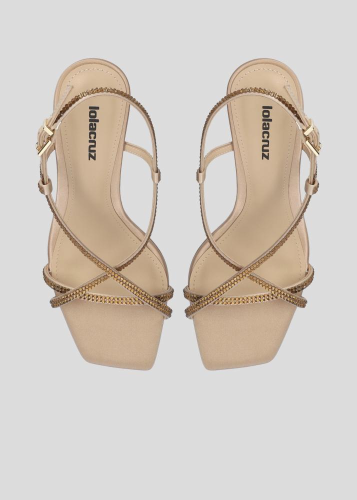 lola cruz LIBERTY HEEL SANDALS 85 Outlet