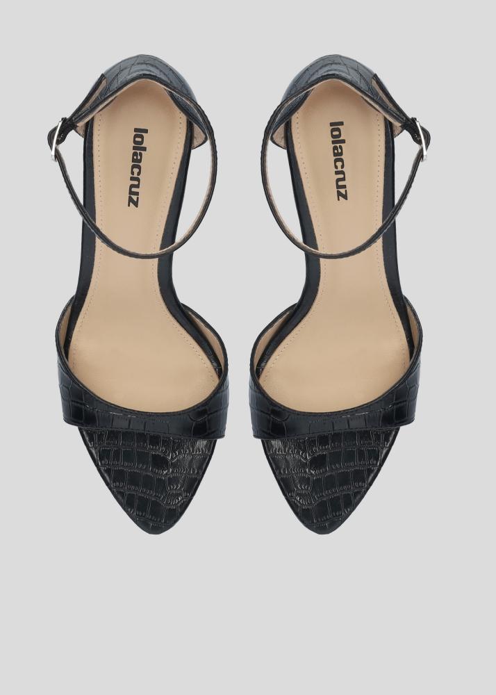 lola cruz SCARLETT HEEL SANDALS 65 Ofertas