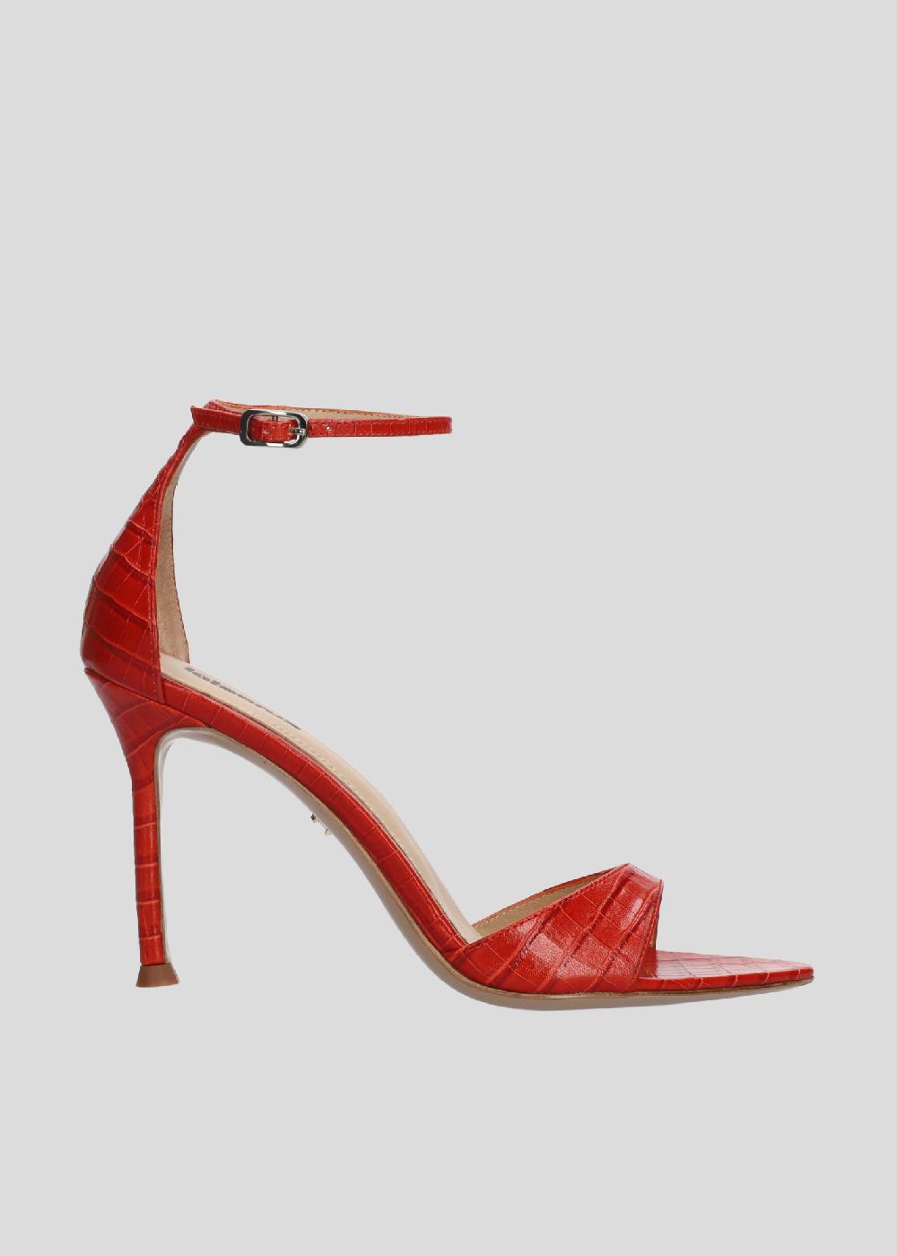 lola cruz SCARLETT HEEL SANDALS 95