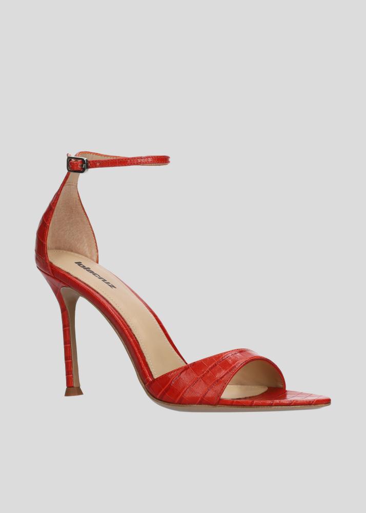 lola cruz SCARLETT HEEL SANDALS 95 En oferta