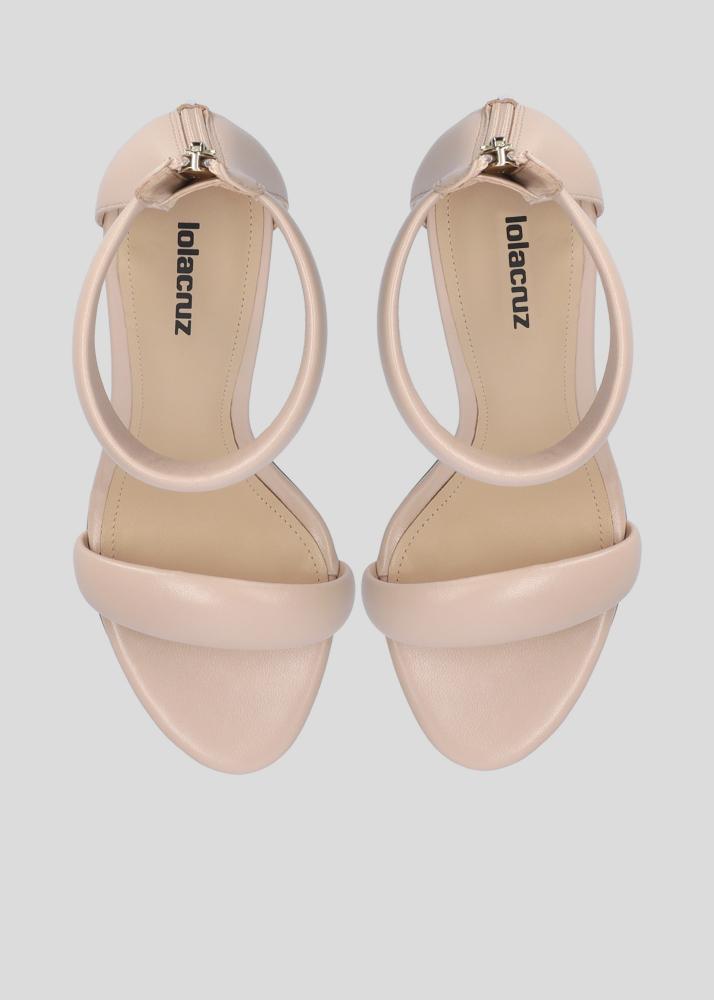lola cruz AMY HEEL SANDAL 90 Descuento