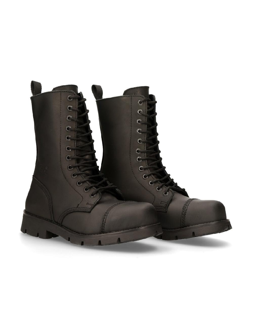 new rock BOOT BLACK RANGER WITH LACES M-RANGER112MT-S1