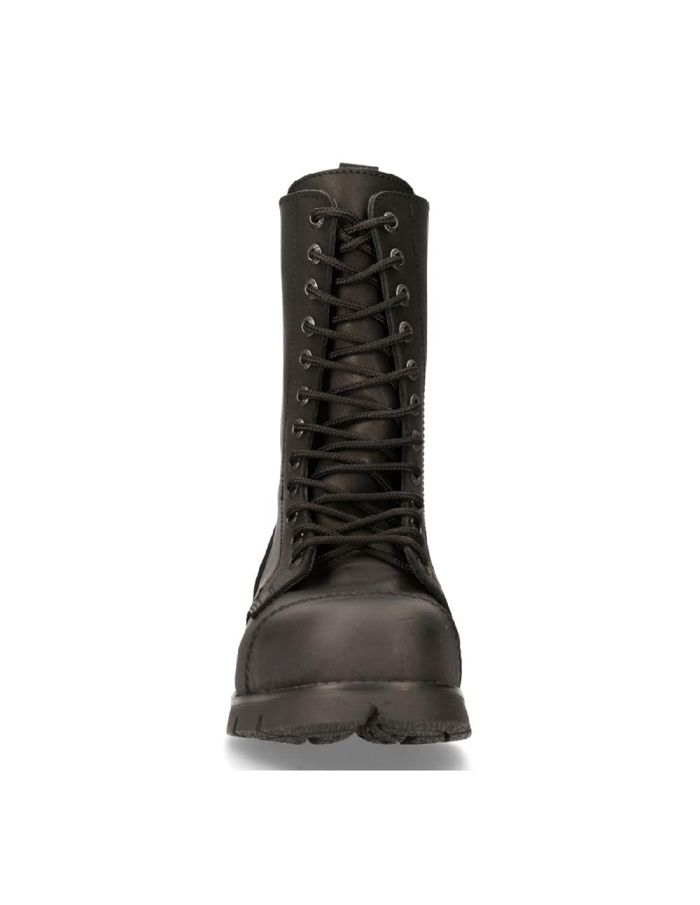 new rock BOOT BLACK RANGER WITH LACES M-RANGER112MT-S1 Descuento por venta flash