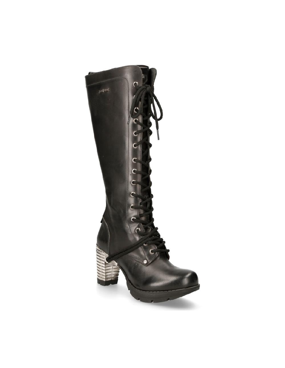 new rock HIGH BOOT BLACK TRAIL M-TR005-S1 Ofertas de temporada
