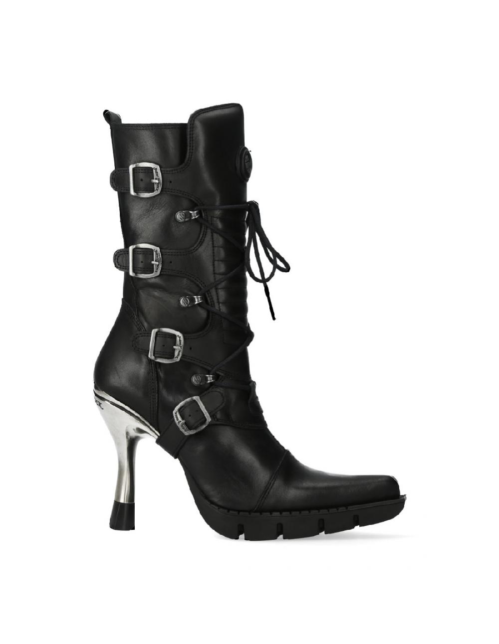new rock BOOT BLACK NEW M-9373-S13 Rebajas de fin de temporada