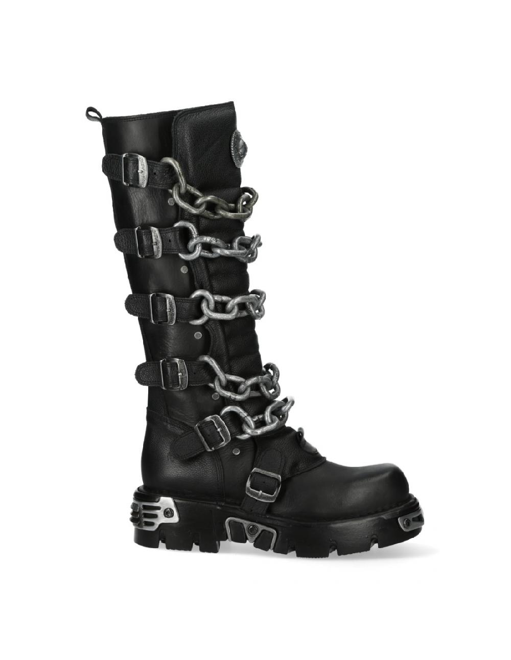 new rock HIGH BOOT METALLIC M-718-C2 2025