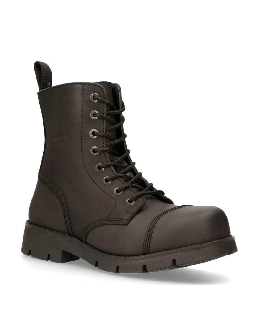 new rock ANKLE BOOT BLACK RANGER WITH LACES M-RANGER008MT-S3 Outlet online