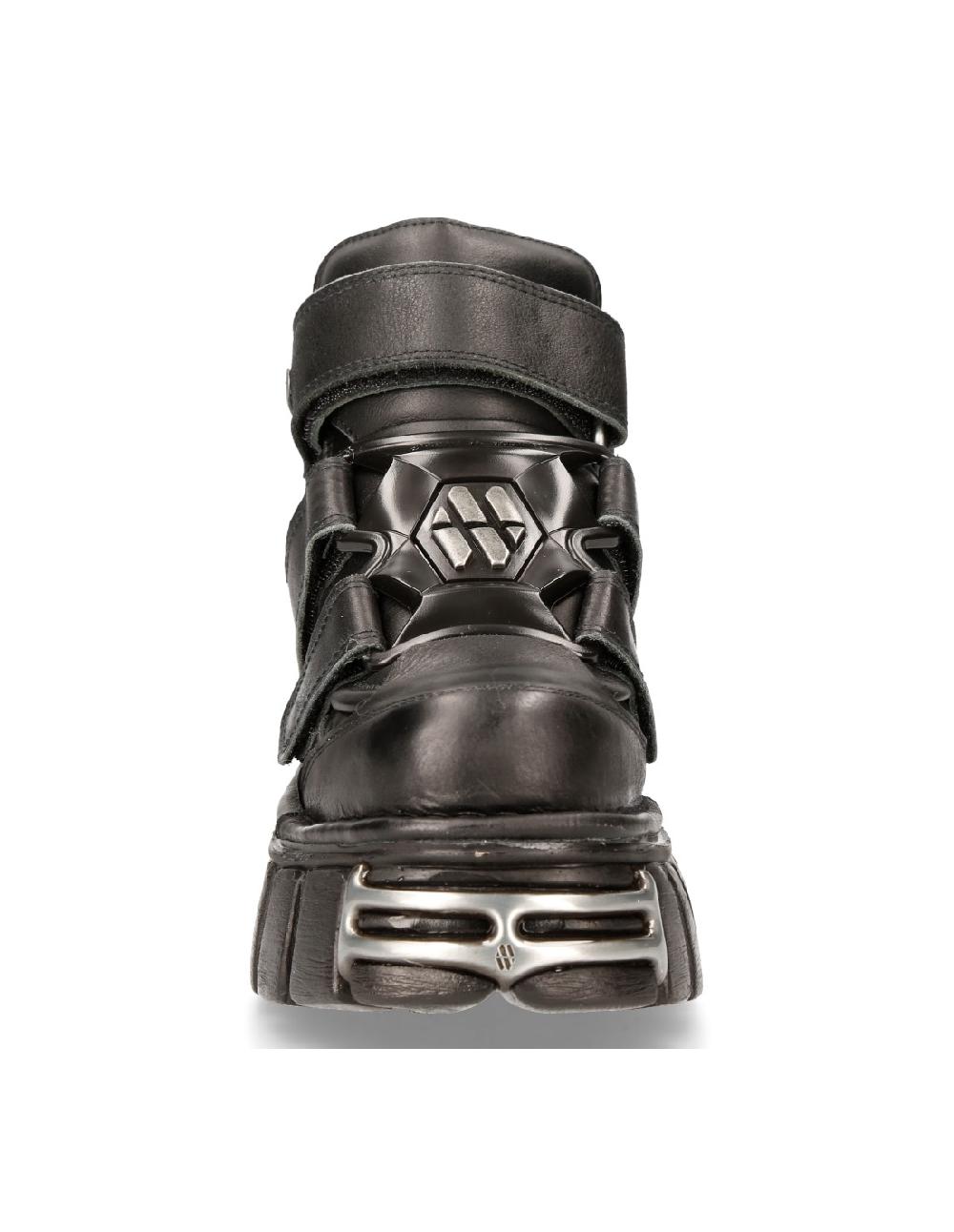 new rock ANKLE BOOT BLACK TOWER M-285-S1 Último día