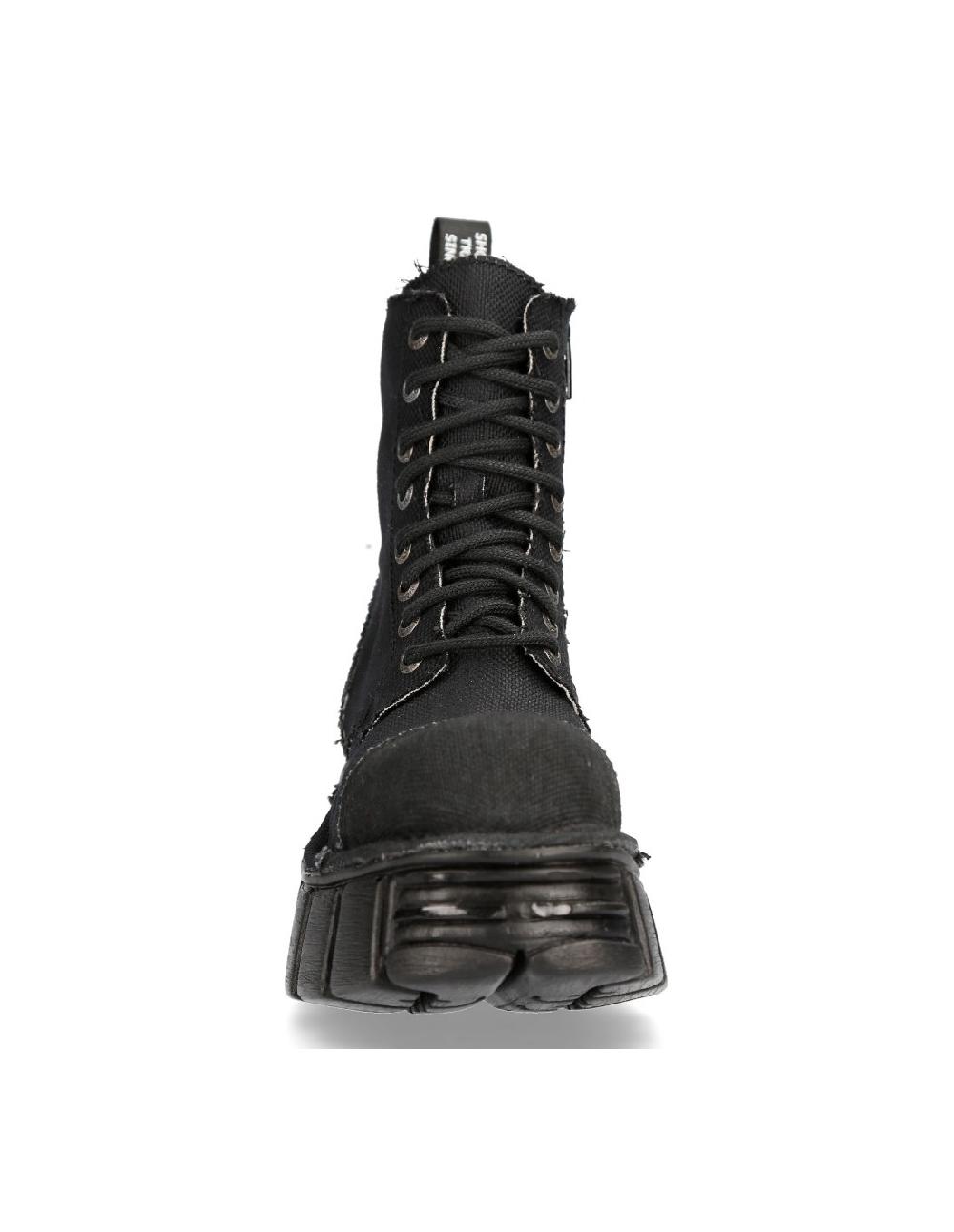 new rock BOOT BLACK TOWER M-MILI083C-RC7 Oferta especial de fábrica