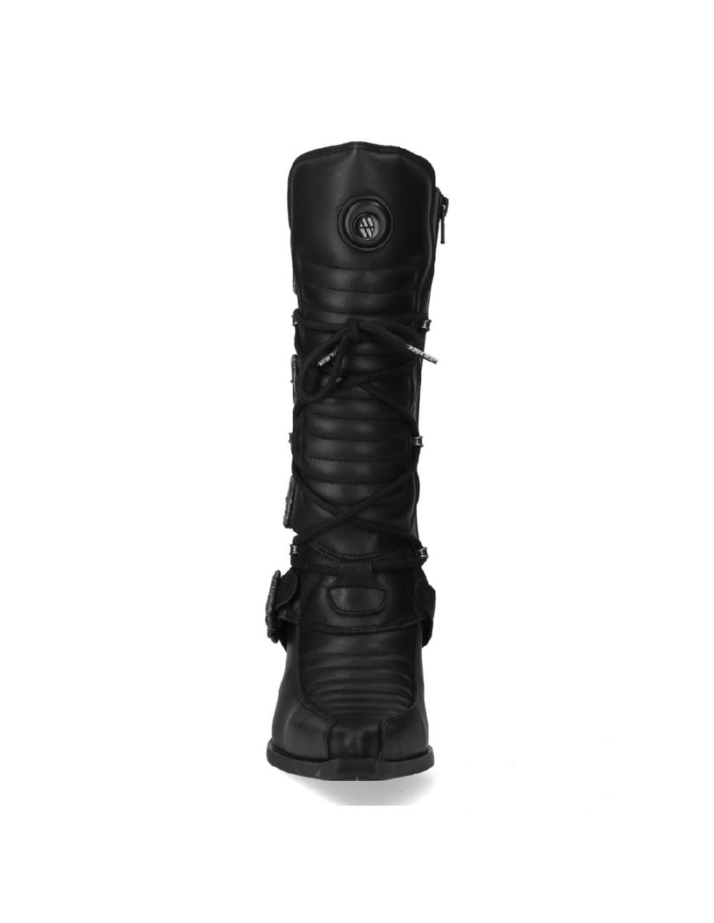 new rock 9375 ITALI NEGRO NOMADA NEGRO MALICIA GOMA 2 TACON CARIBE COMPRAR AHORA