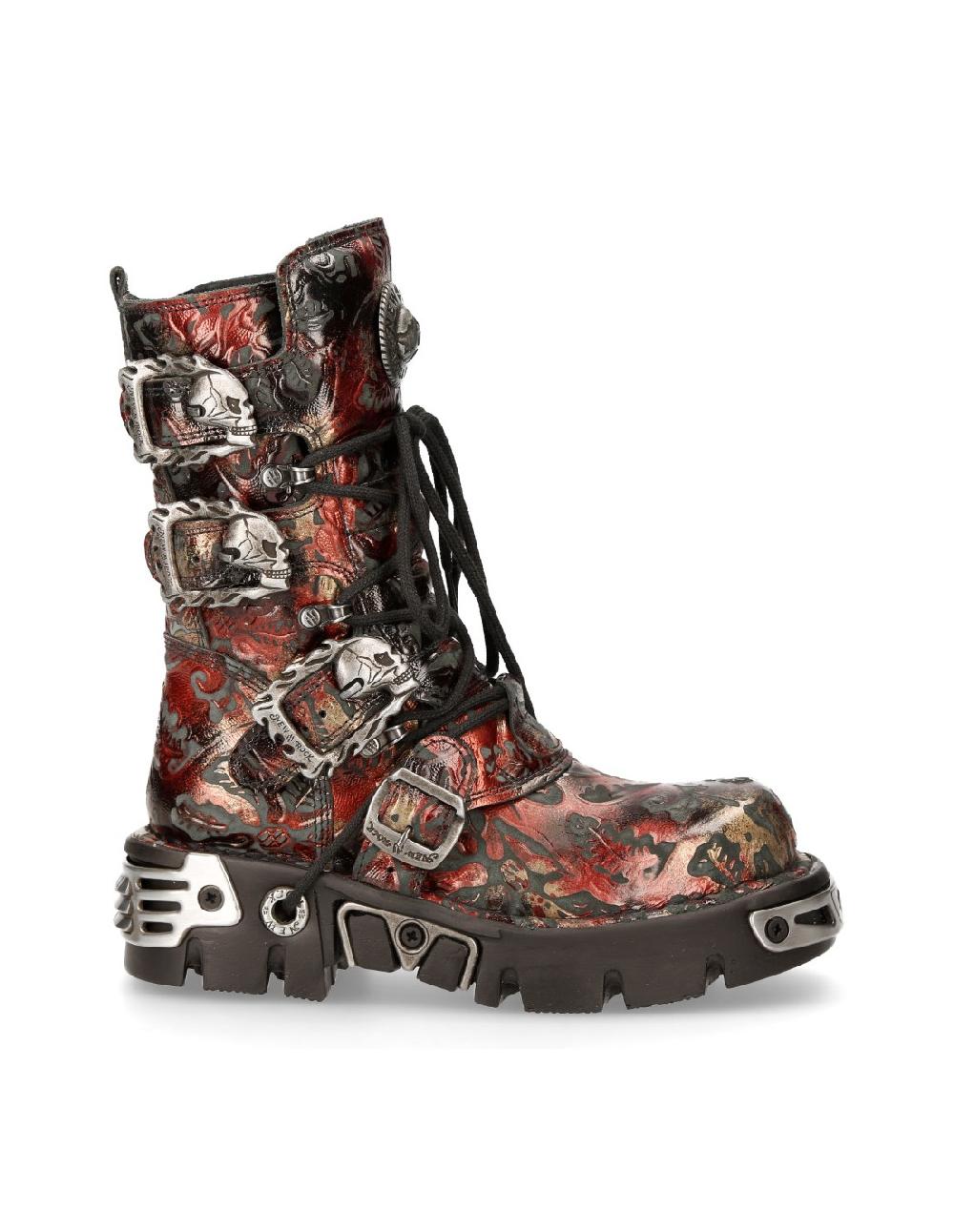 new rock BOOT METALLIC M-391-S26 Rebajas de fábrica