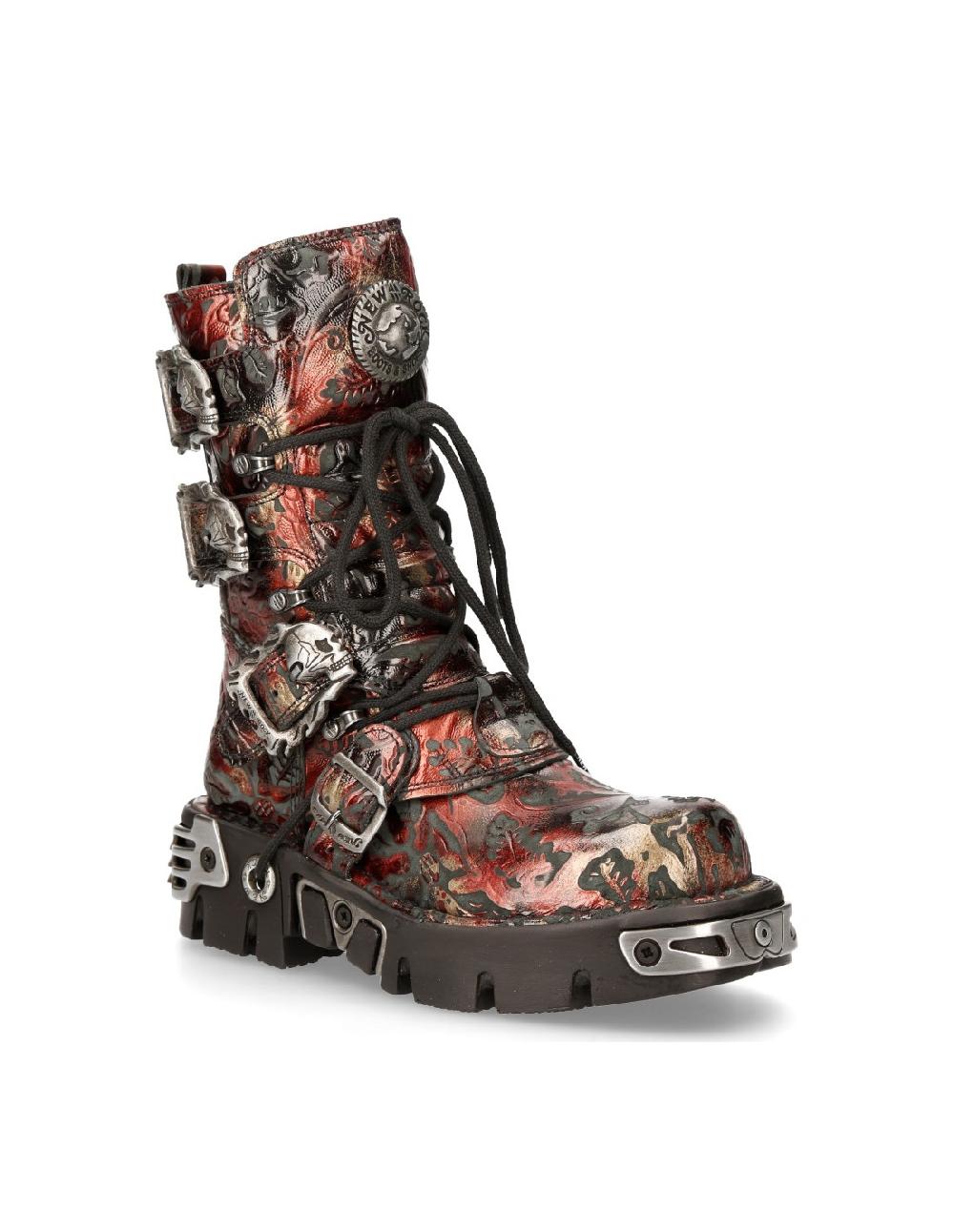 new rock BOOT METALLIC M-391-S26 Rebajas de fábrica