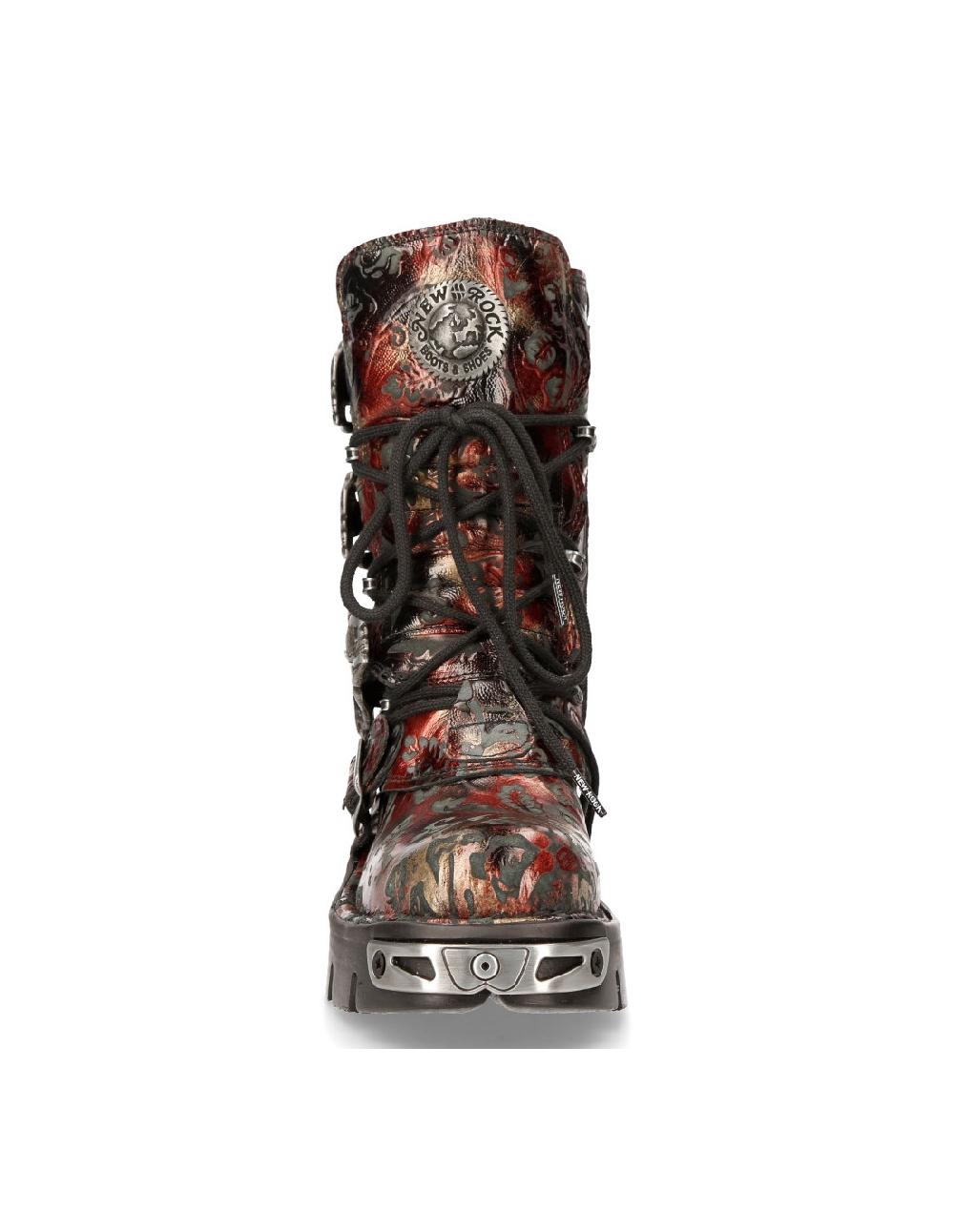 new rock BOOT METALLIC M-391-S26 Rebajas de fábrica