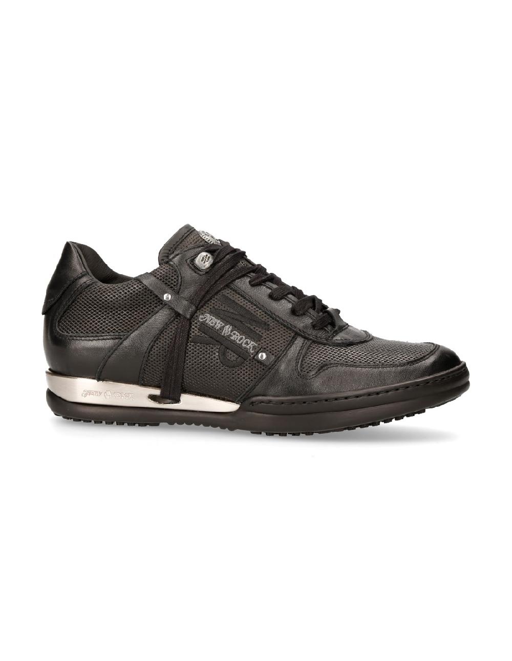 new rock BLACK HYBRID WITH LACES M-HY021-S2 Rebajas top