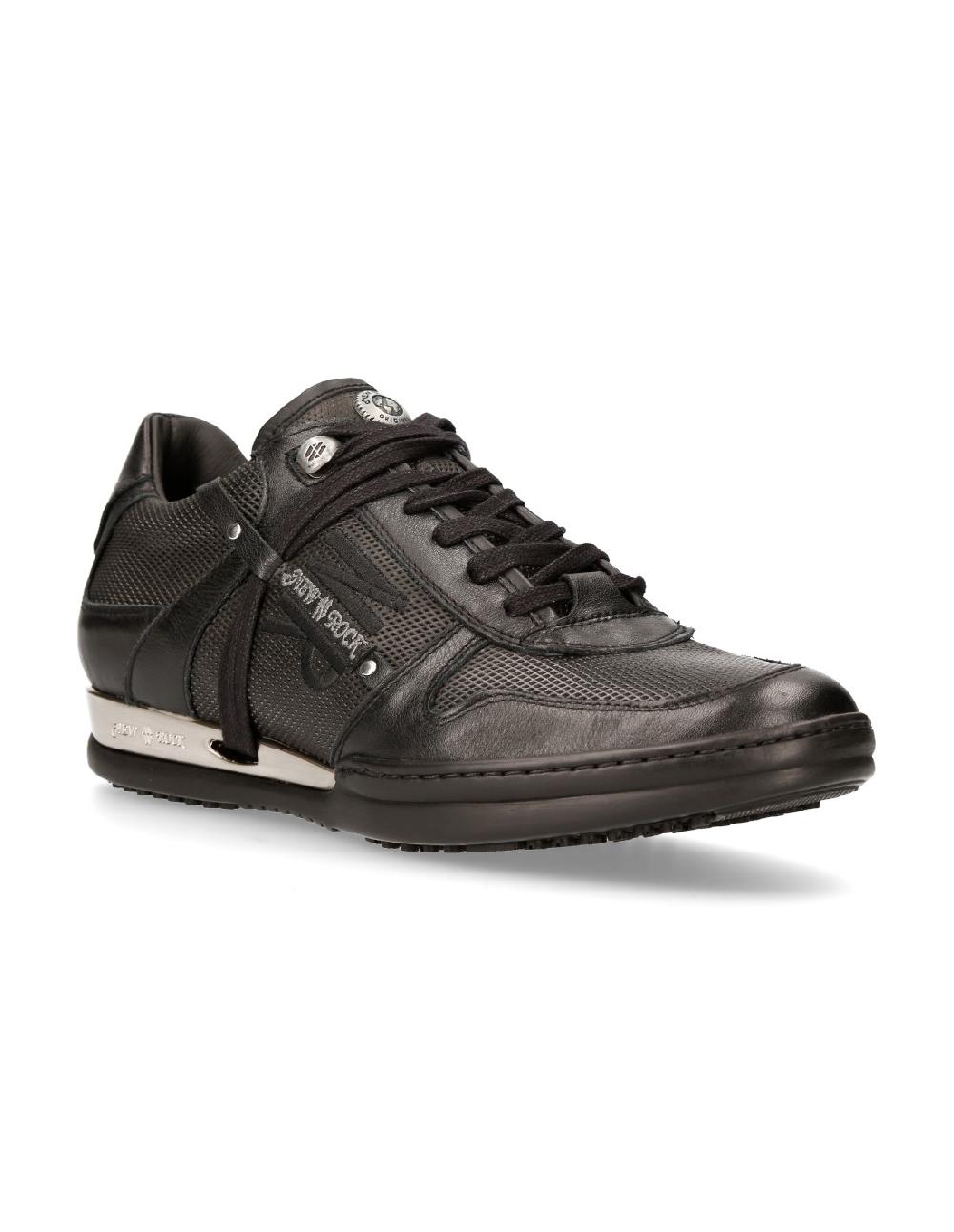 new rock BLACK HYBRID WITH LACES M-HY021-S2 Rebajas top