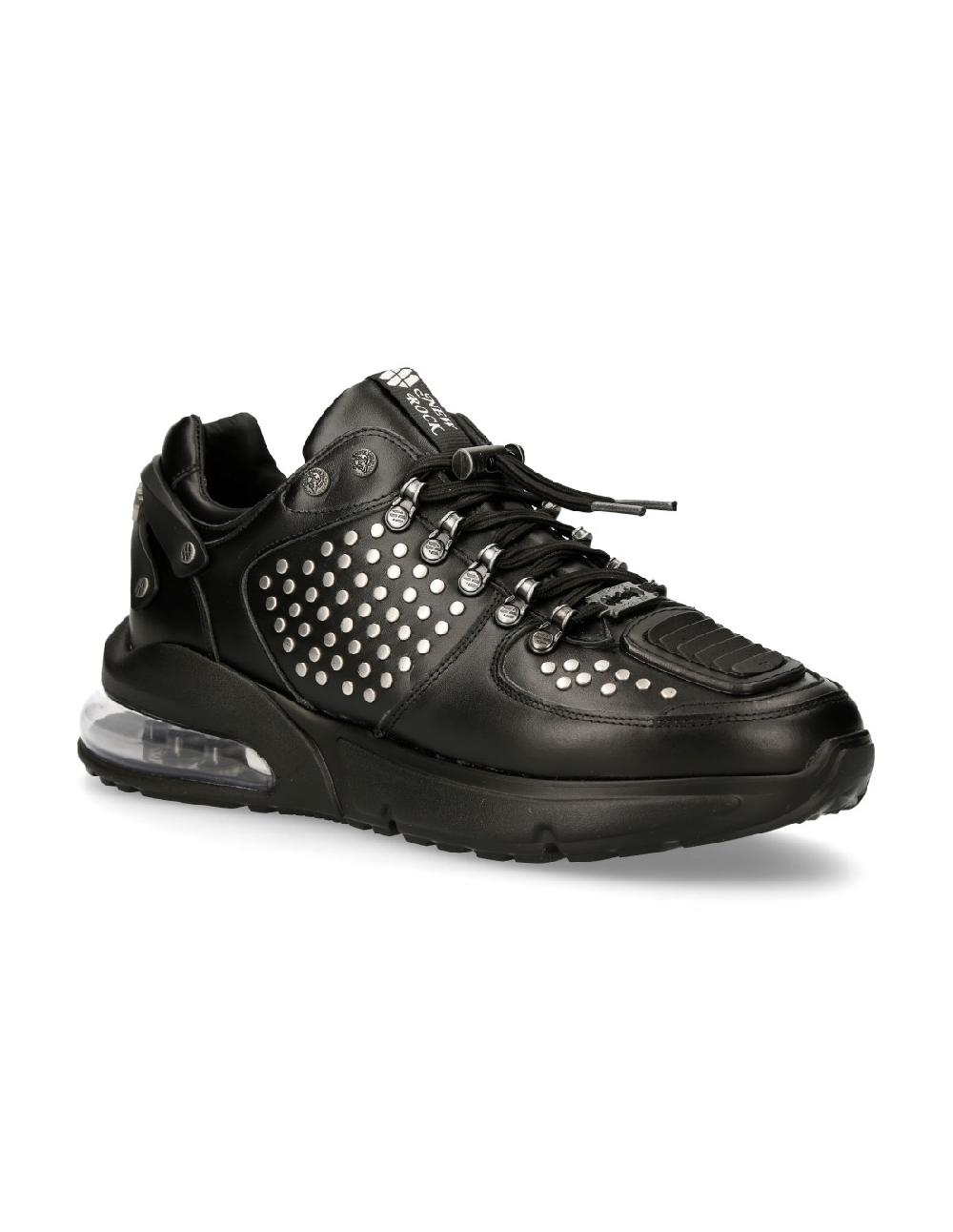 new rock SHOE BLACK EXTRALIGHT WITH LACES M-CHRONO009-S1 Envío gratis
