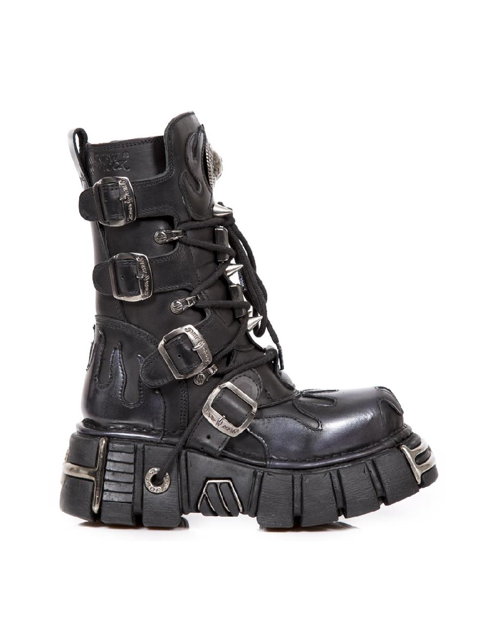 new rock BOOT METALLIC M-163-C4 ÚLTIMAS EDICIONES