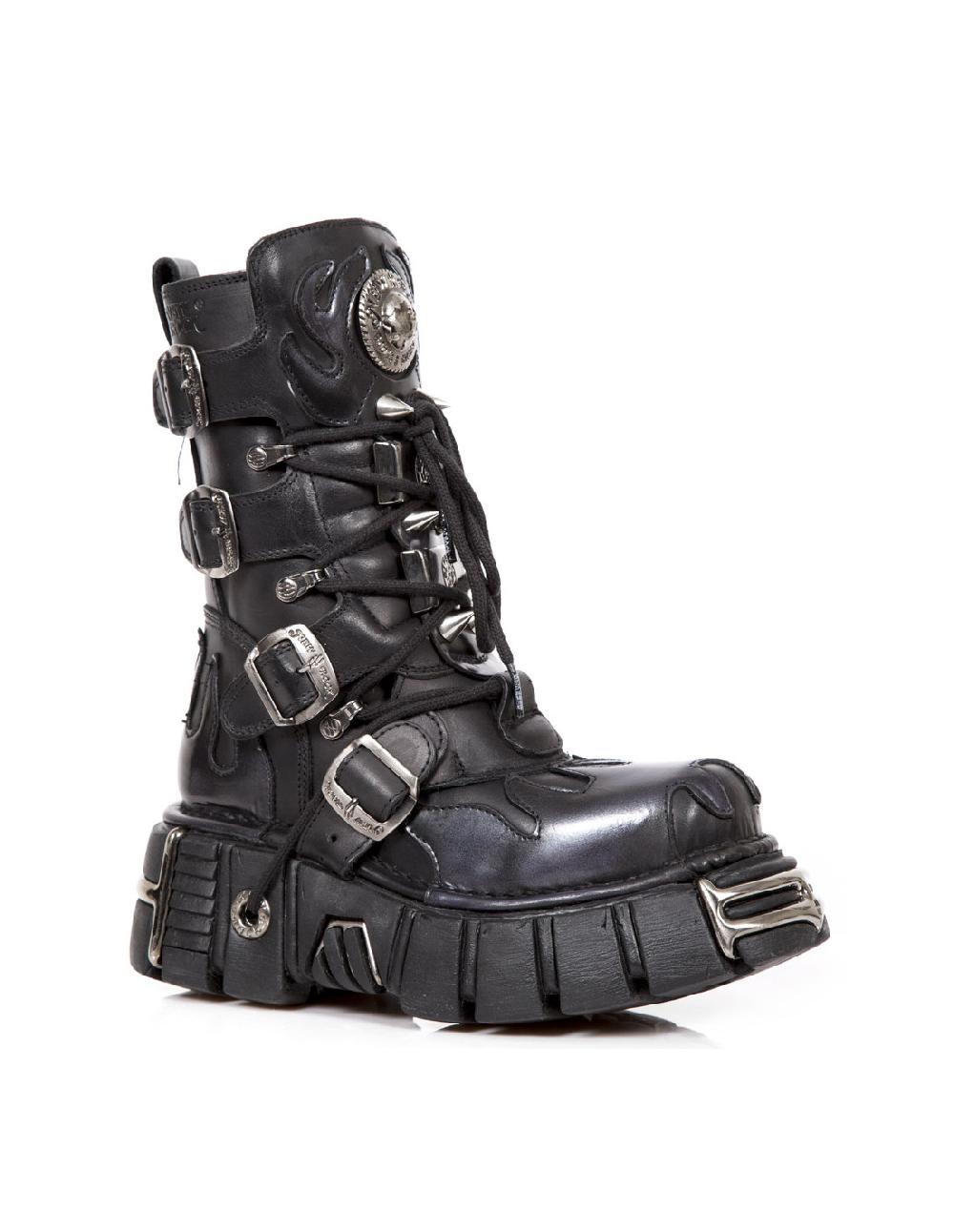new rock BOOT METALLIC M-163-C4 ÚLTIMAS EDICIONES