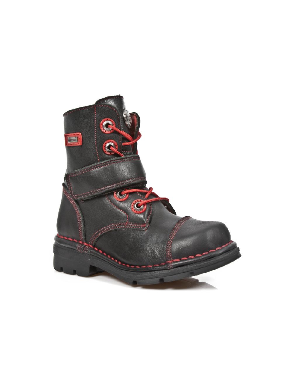 new rock BOOT METALLIC M-KID001-S3 Grandes ahorros