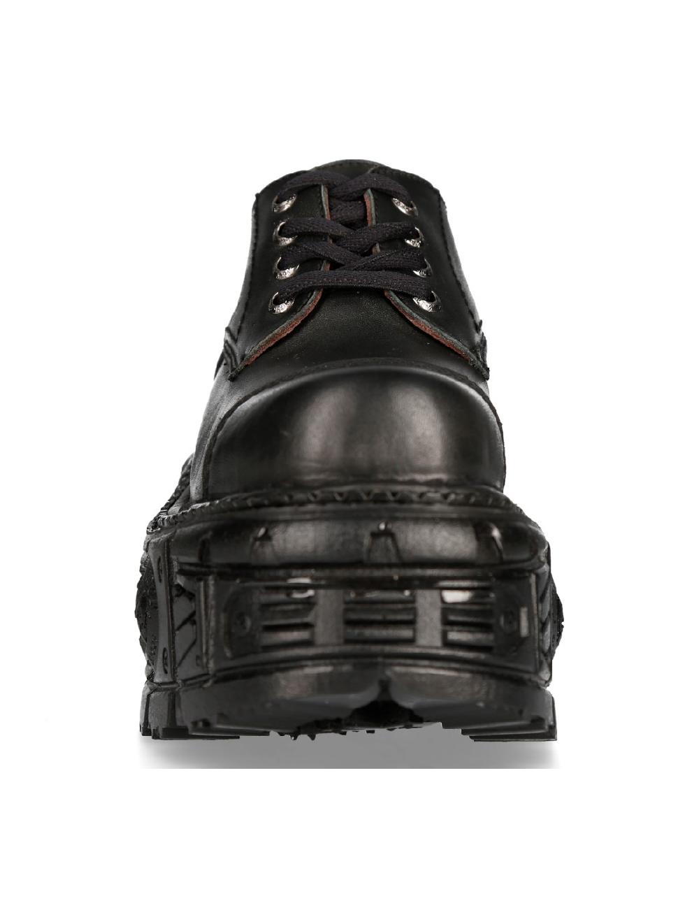 new rock SHOE BLACK IMPERFECT WITH LACES M-TANKMILI003-S1 2025