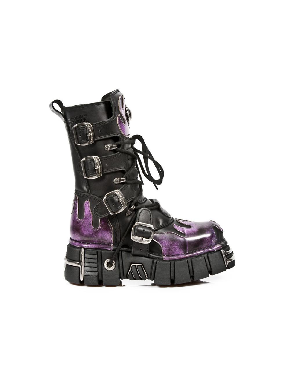 new rock BOOT METALLIC M-591-C1 Oferta especial