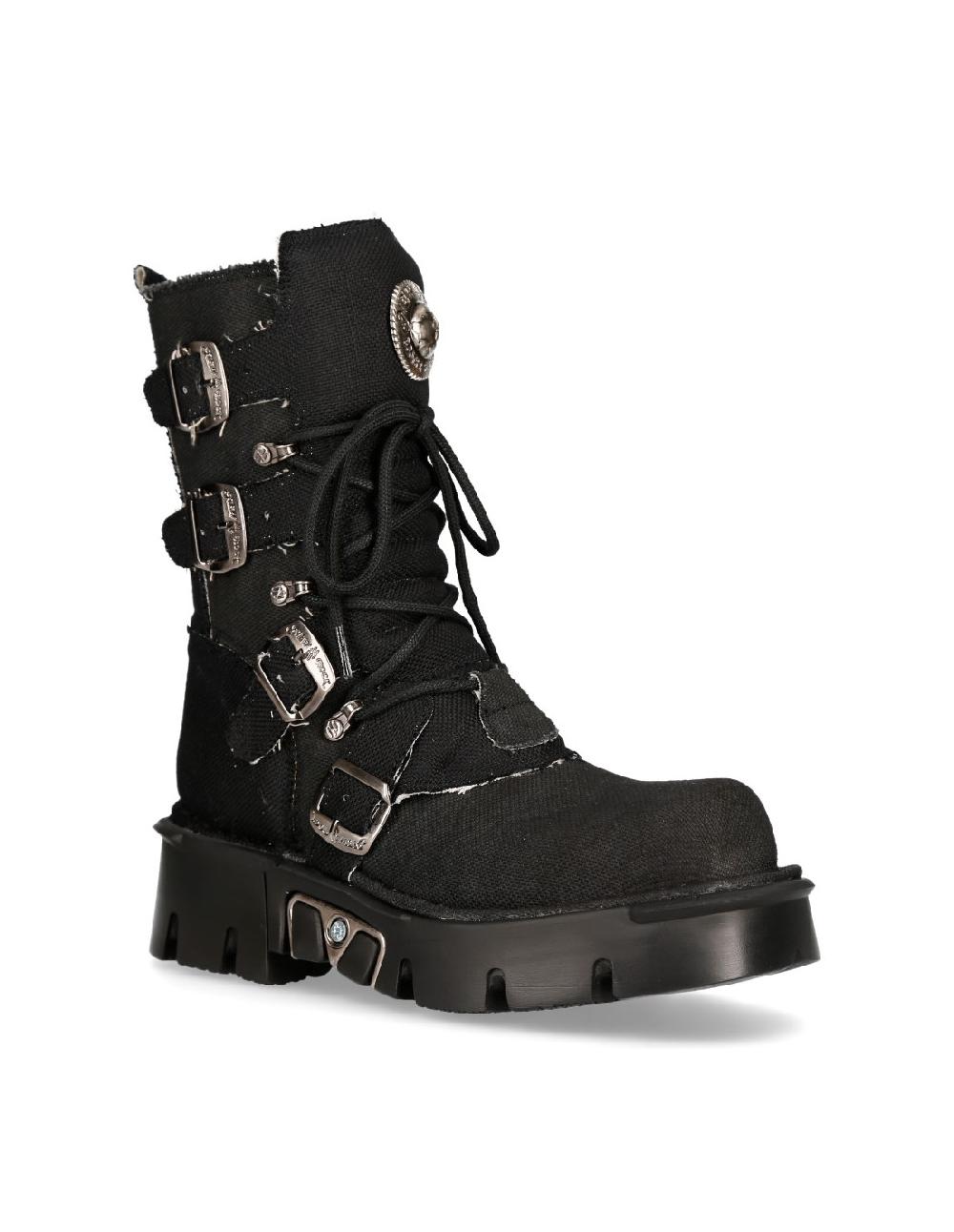 new rock BOOT BLACK REACTOR M-1473-RC1 Precio de fábrica