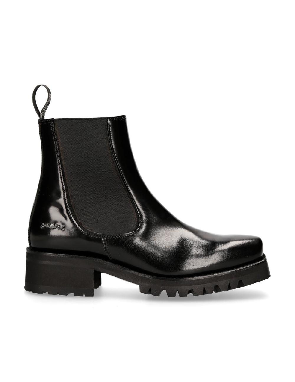 new rock ANKLE BOOT BLACK PI M-7752-C1 Rebajas