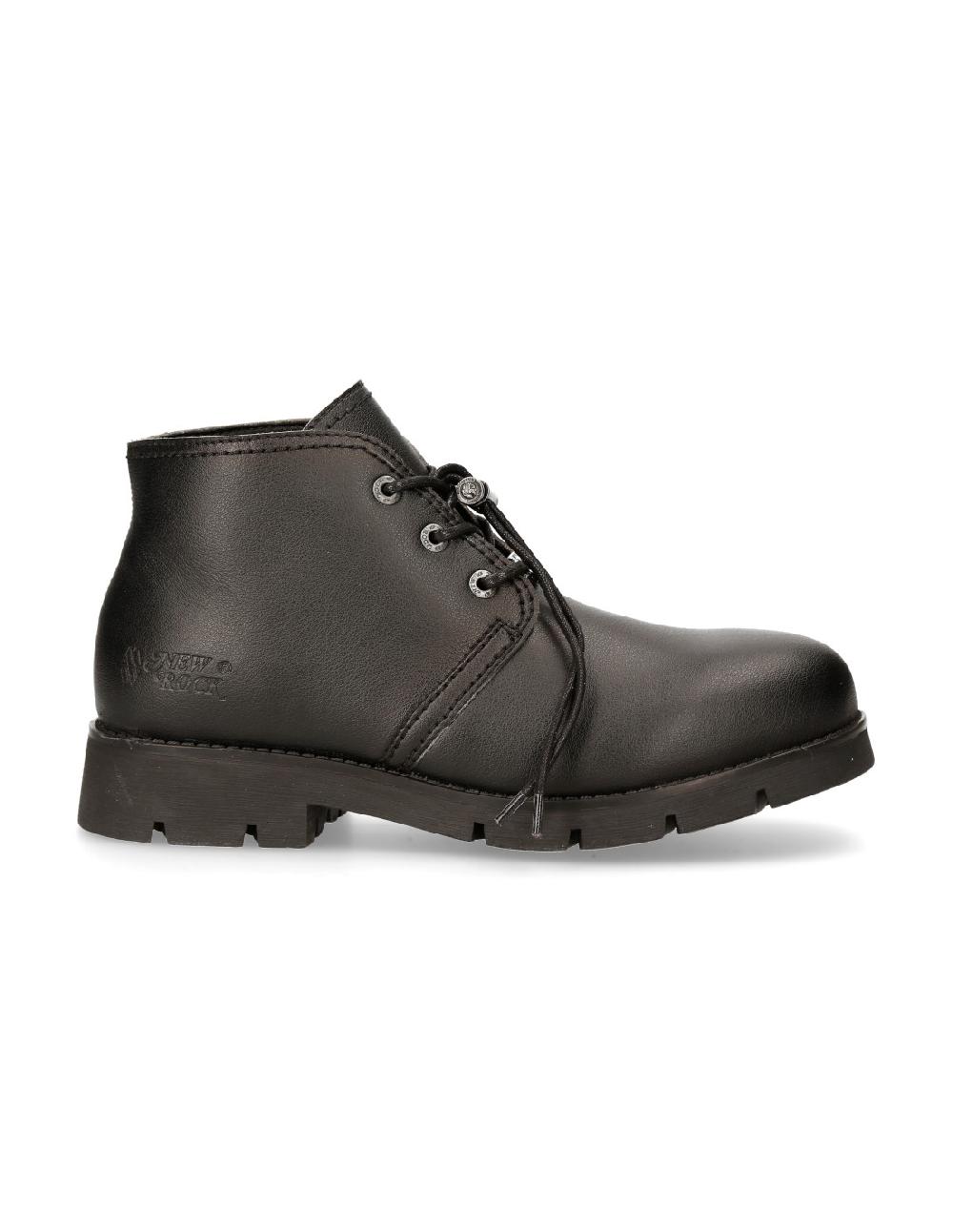 new rock SHOE BLACK RANGER WITH LACES M-RANGER042-V1 Descuento