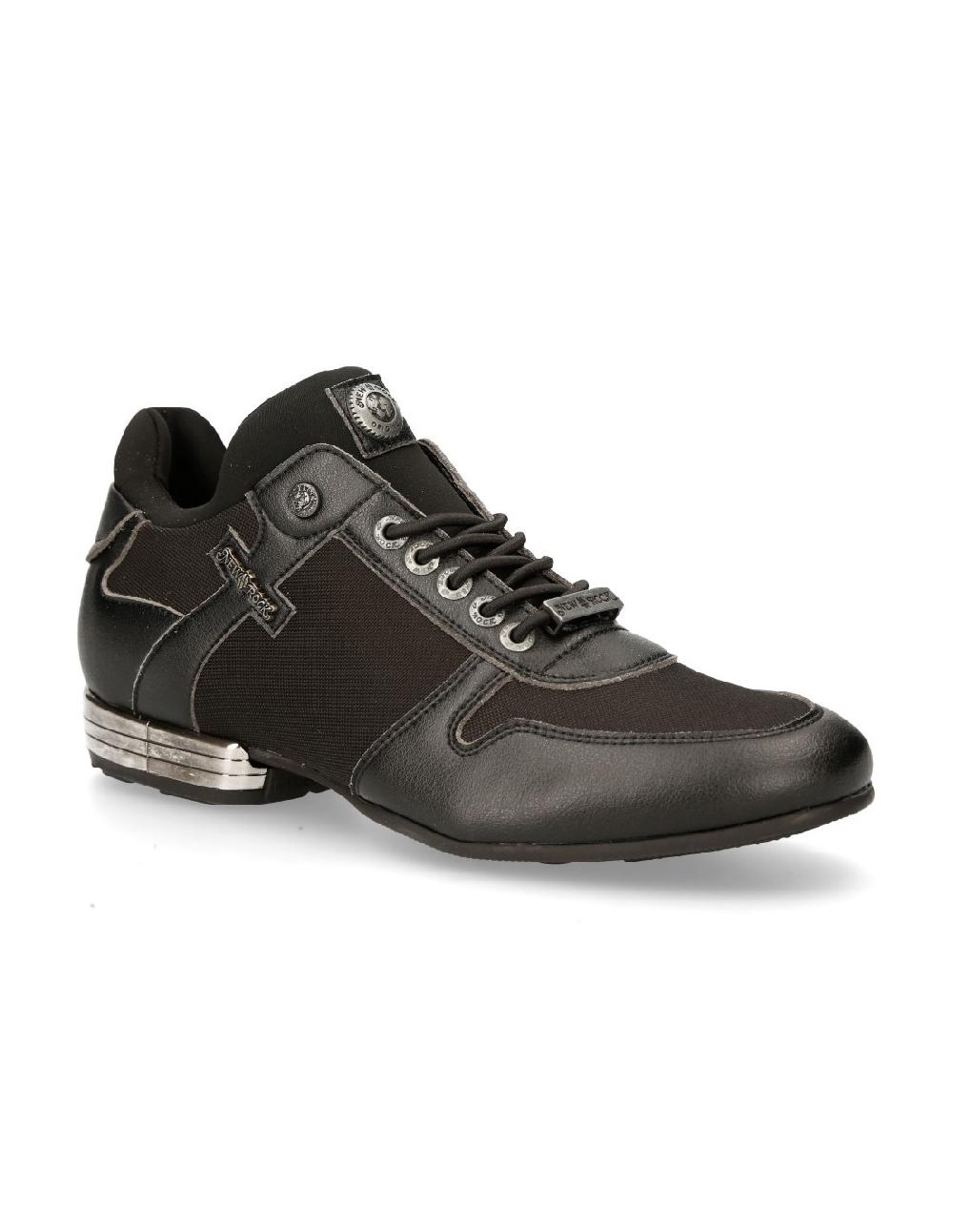 new rock SKEAKER BLACK TPU WITH LACES M-CHRONO002-V24 Promoción por tiempo limitado