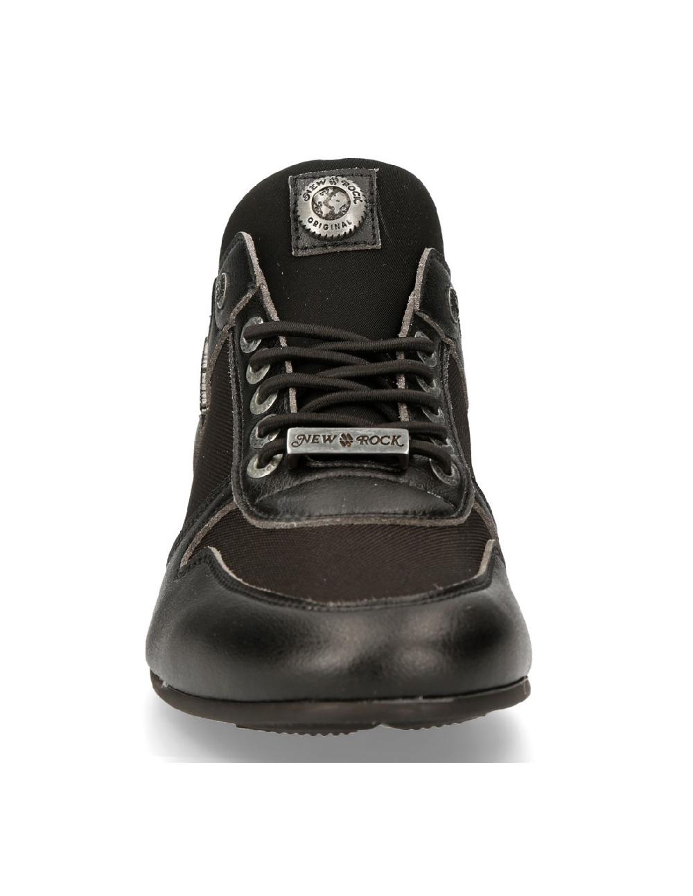 new rock SKEAKER BLACK TPU WITH LACES M-CHRONO002-V24 Promoción por tiempo limitado
