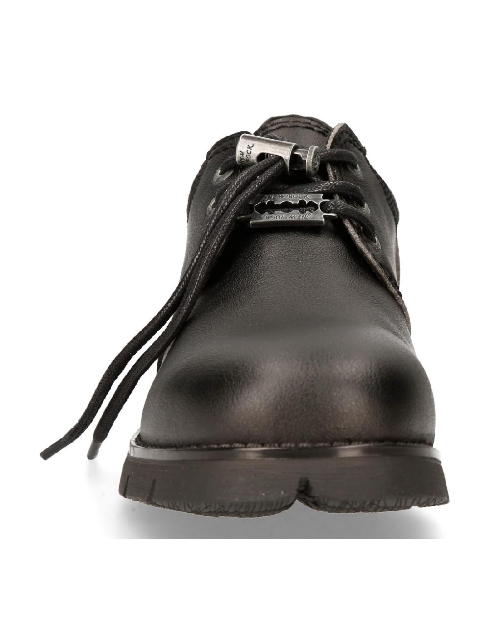 new rock SHOE BLACK RANGER WITH LACES M-RANGER043-V1 Oferta exclusiva