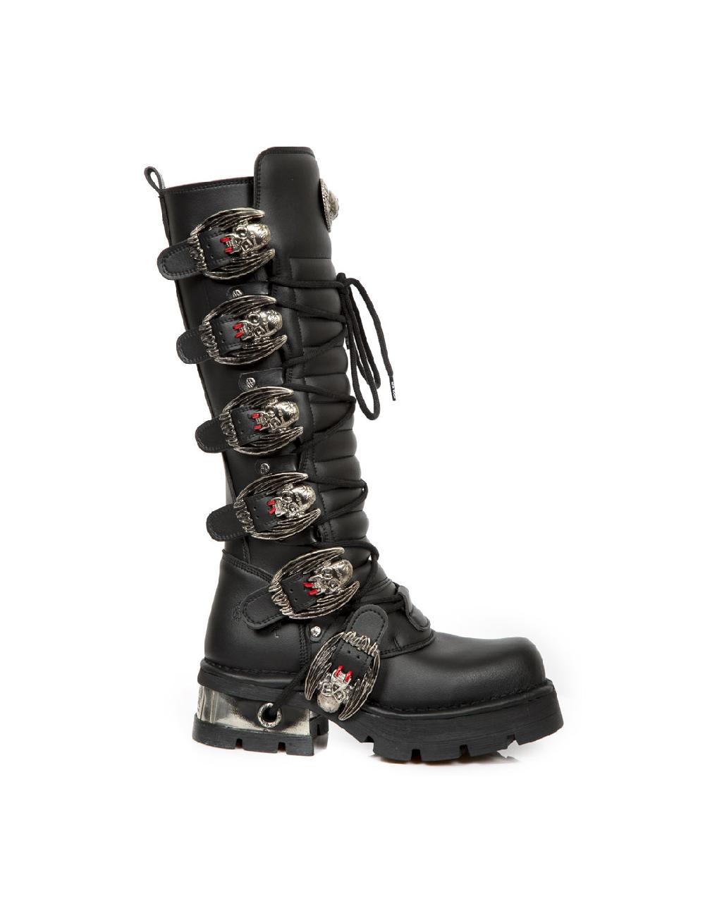 new rock HIGH BOOT METALLIC M-272-C4 Venta caliente