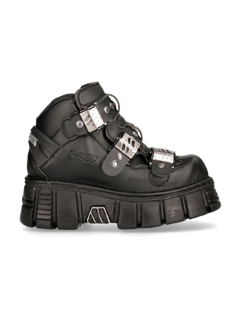 new rock ANKLE BOOT METALLIC M-122-C3 Rebajas de fábrica