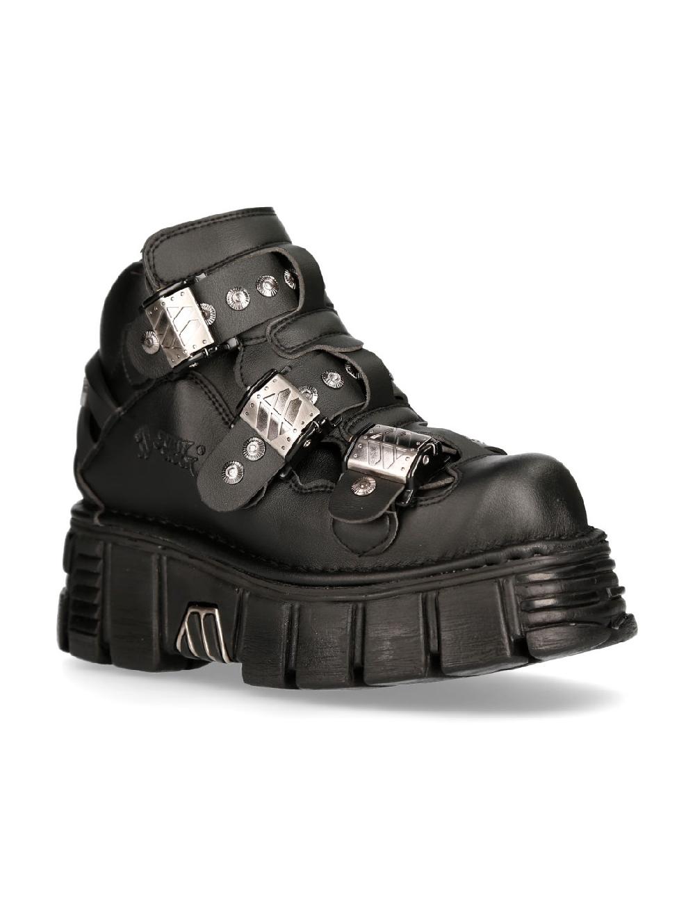 new rock ANKLE BOOT METALLIC M-122-C3 Rebajas de fábrica