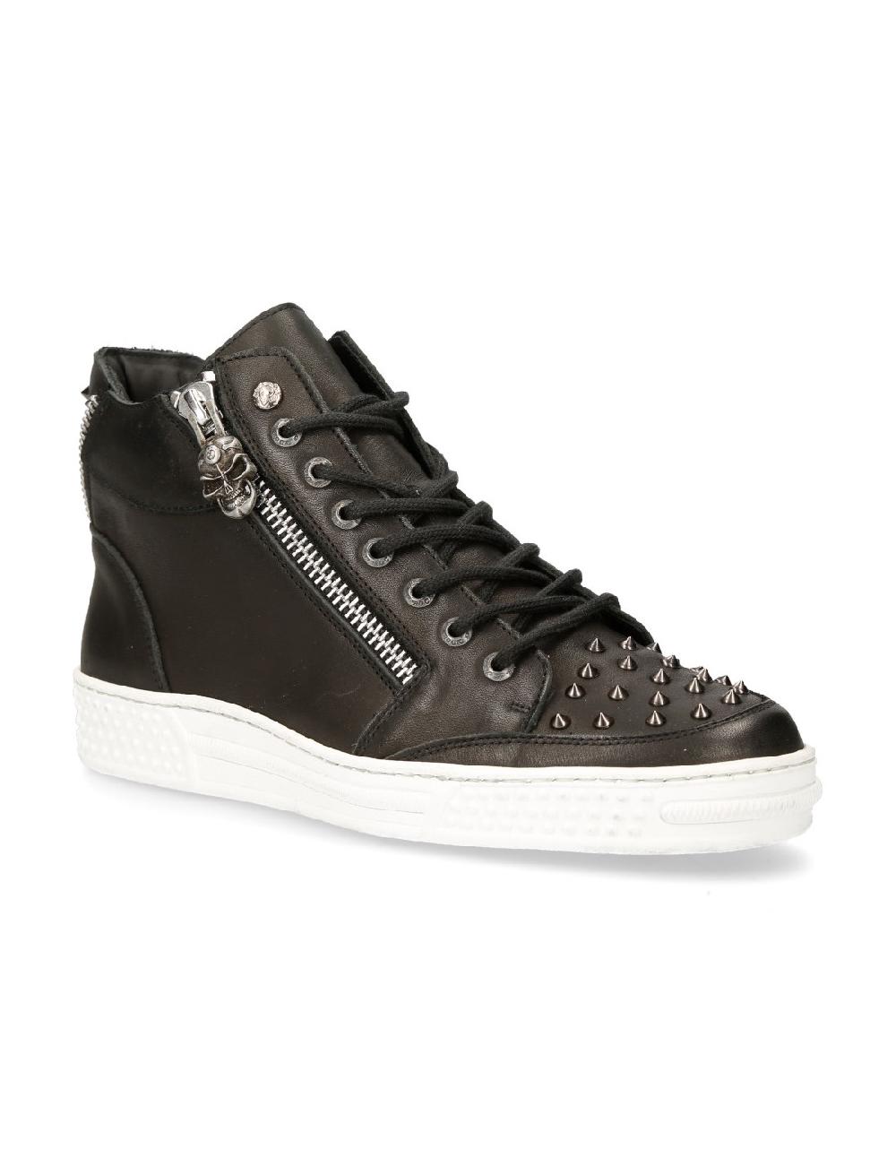 new rock SHOE BLACK PISA M-PS039-S45 Tienda