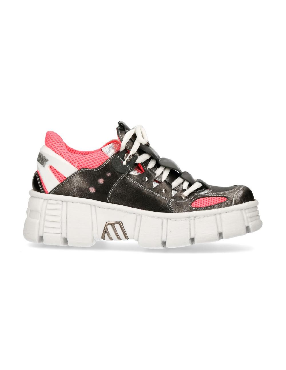 new rock SHOE TOWER WITH LACES M-WALL002-C10 Precio de fábrica