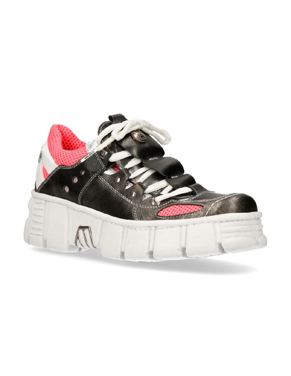new rock SHOE TOWER WITH LACES M-WALL002-C10 Precio de fábrica