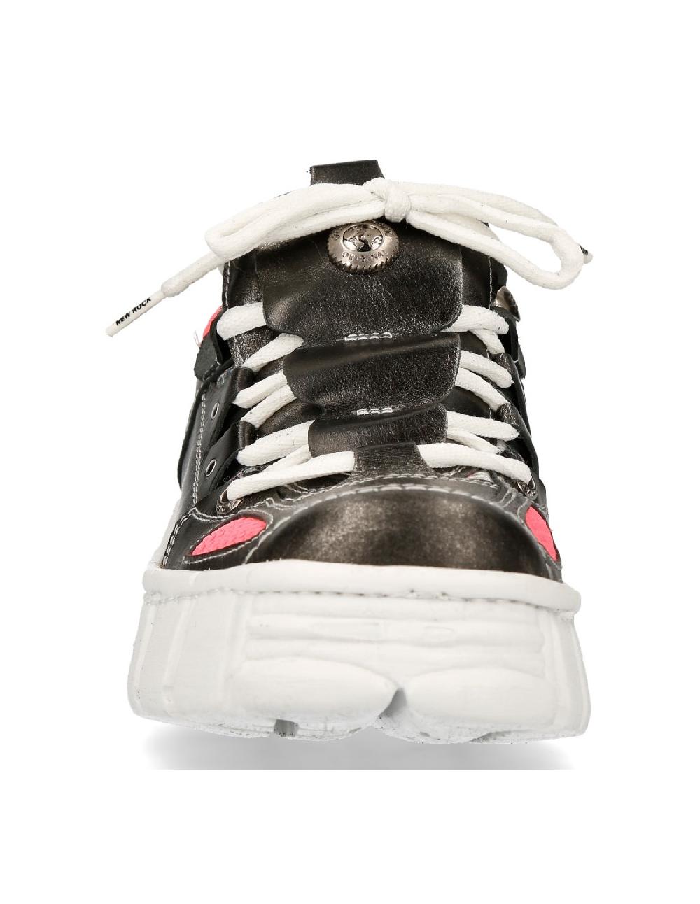 new rock SHOE TOWER WITH LACES M-WALL002-C10 Precio de fábrica