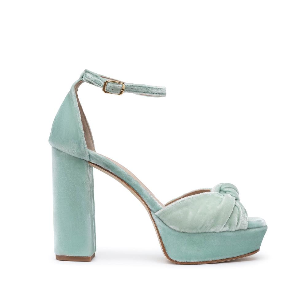 ﻿paco gil ALANA MINT VELVET