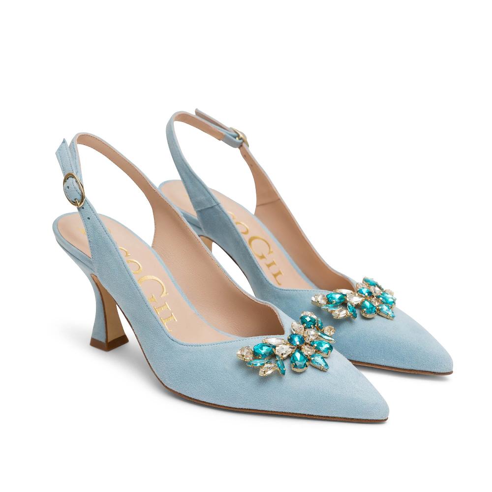 paco gil ALMA AZURE SUEDE Descuentos del mes