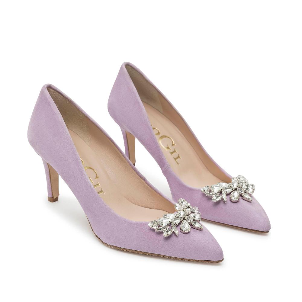 paco gil LYRA VIOLET SUEDE Ventas relámpago