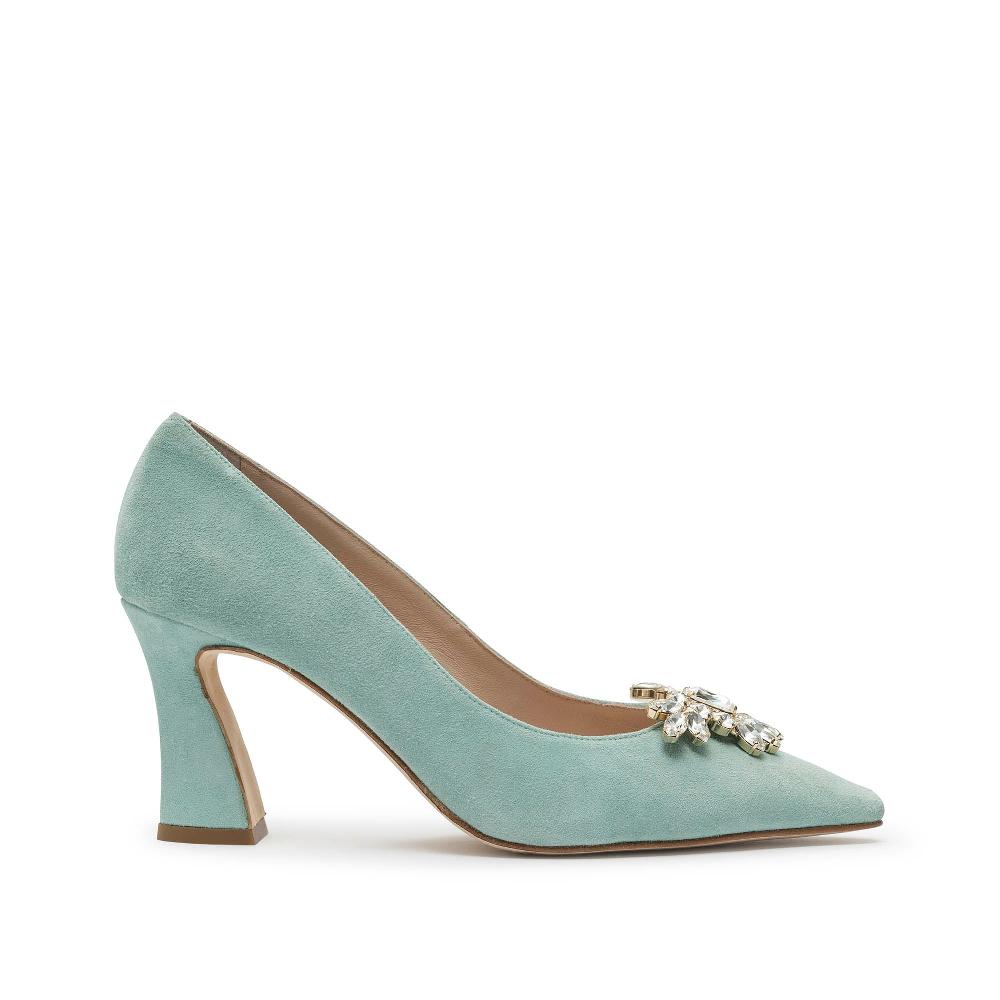 paco gil ISABEL AGUAMARINE SUEDE