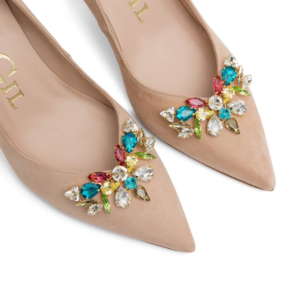 paco gil ZAIRA NUDE SUEDE Superdescuento