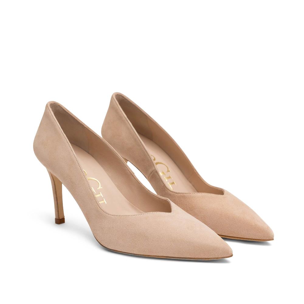 paco gil IZTIAR NUDE SUEDE Tienda de fábrica