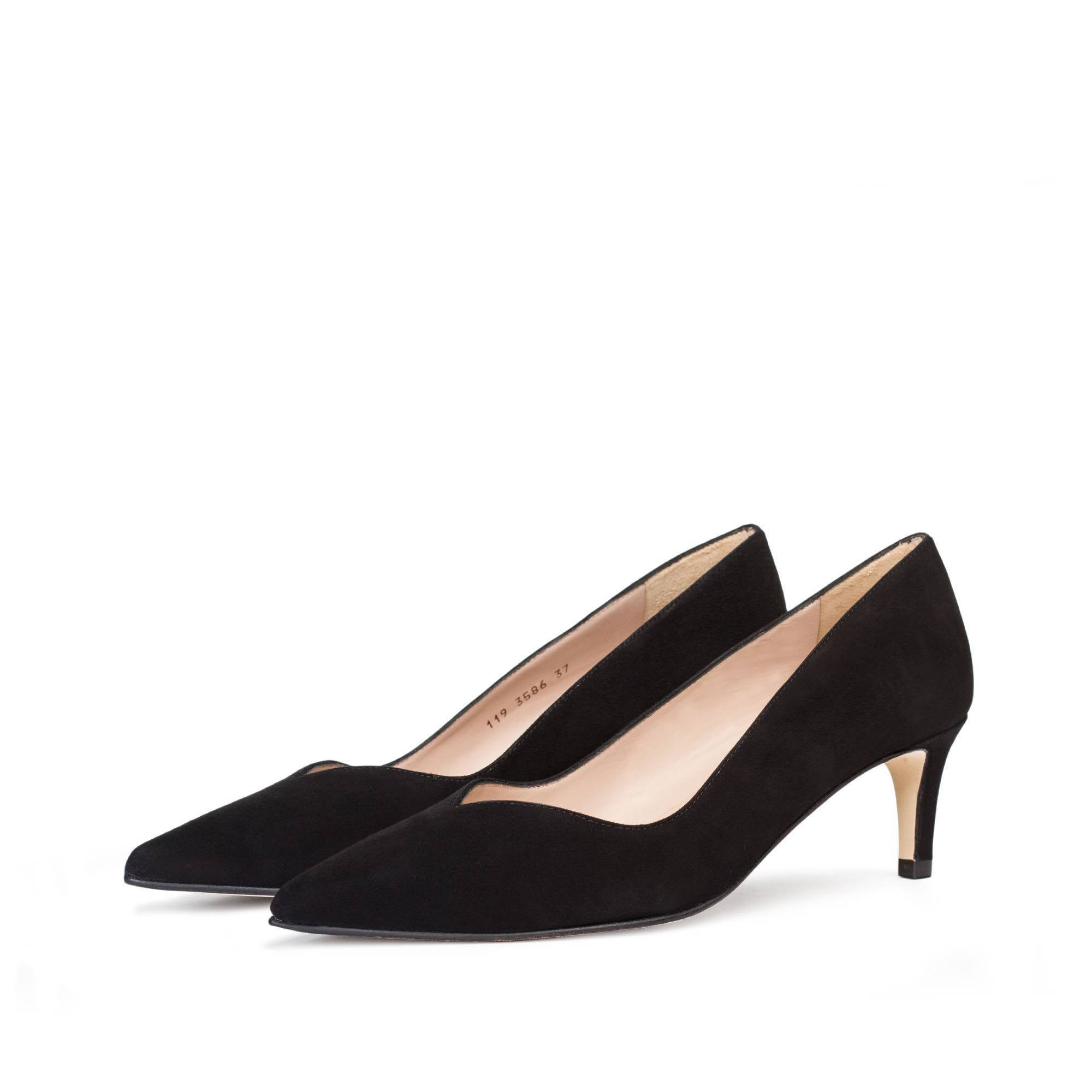 paco gil VIOLETA BLACK SUEDE Oferta exclusiva