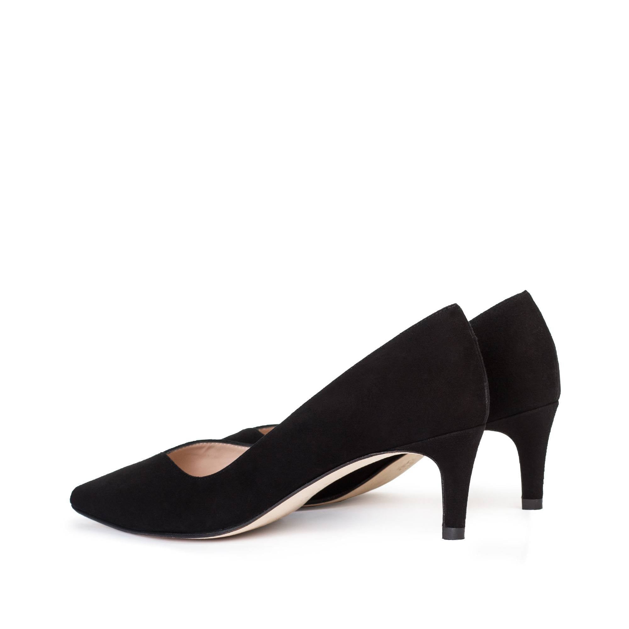 paco gil VIOLETA BLACK SUEDE Oferta exclusiva