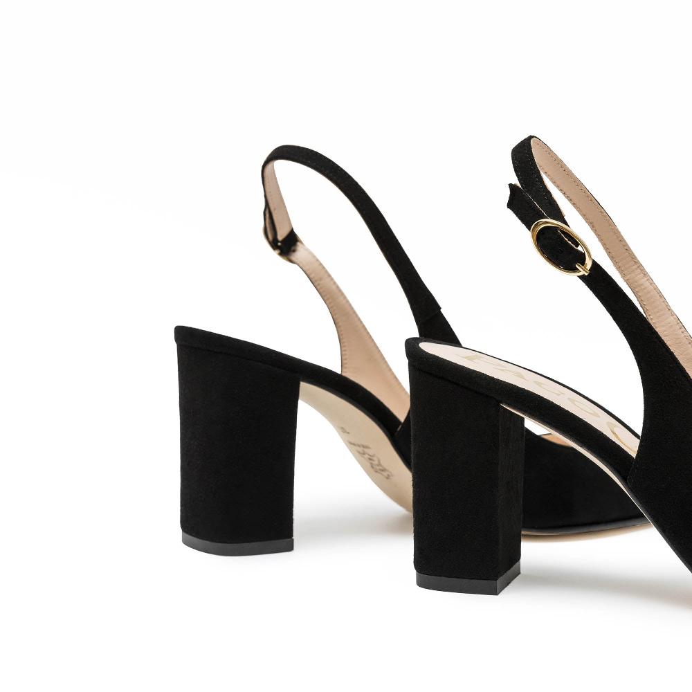 paco gil SIBILLA BLACK SUEDE Ofertas especiales