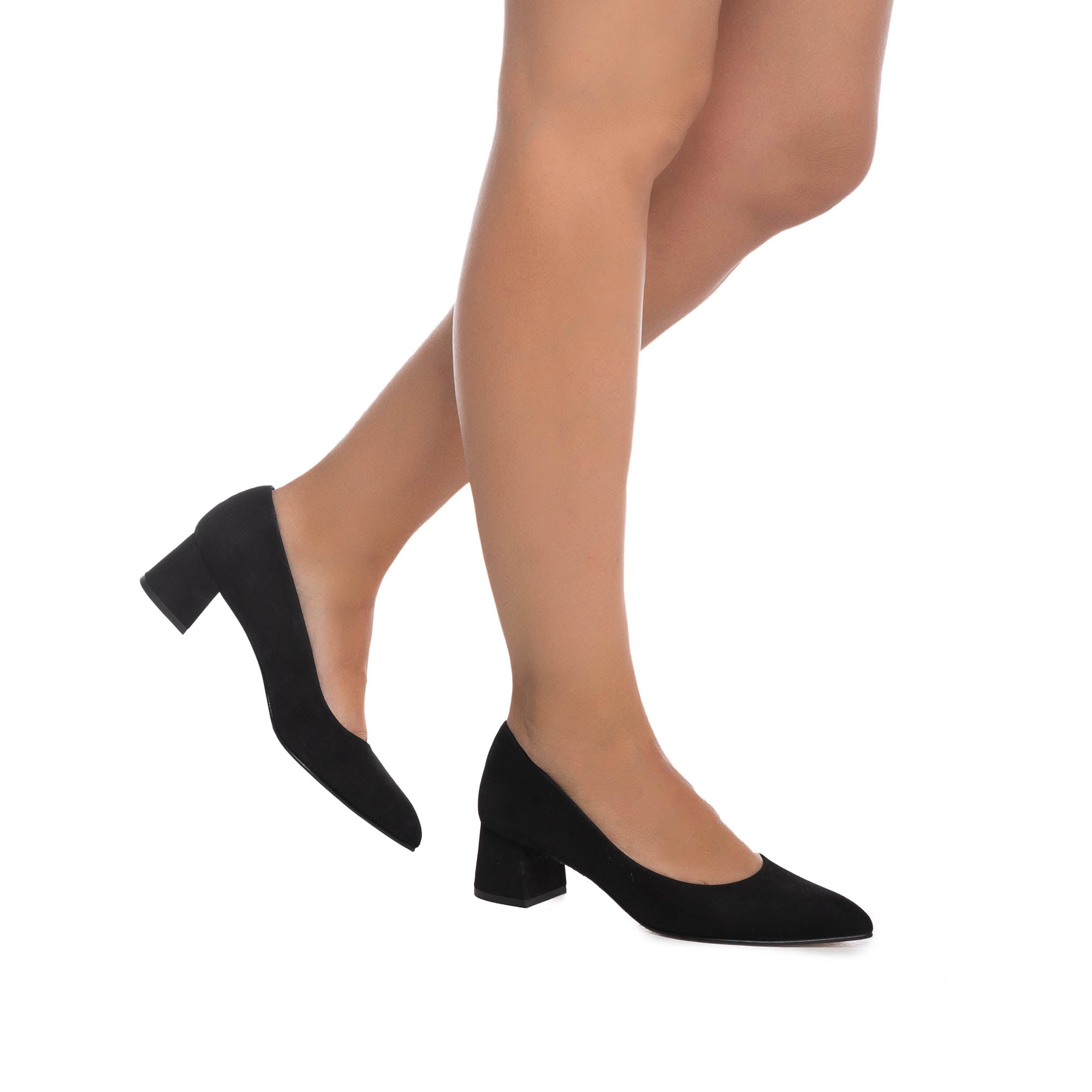 paco gil GRETA BLACK SUEDE Grandes ahorros